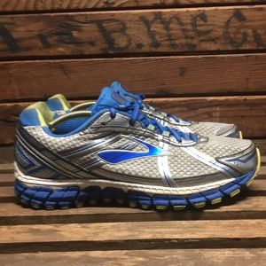 Brooks GTS 15 Silver Blue Women 9.5 wide D